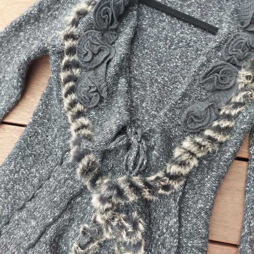 Ital lagenlook strickmantel - lagenlook,