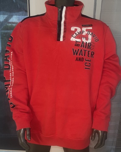 Camp david herren sweatshirt - david,