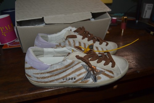 Golden goose zebra - zebra, white/brown