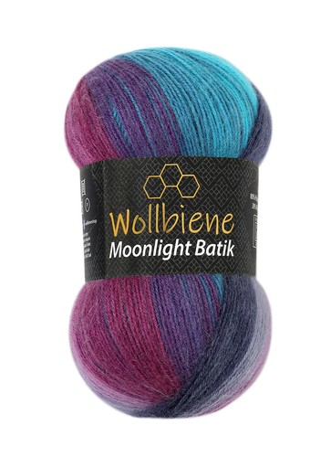 Wollbiene moonlight batik - wollbiene,