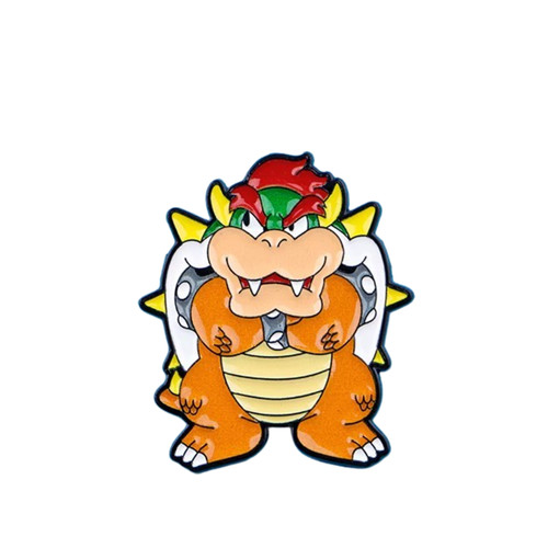 Bowser anstecker cartoon - anstecker, super