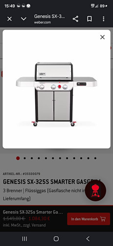Weber genesis 325s - weber,