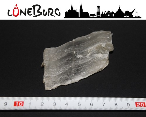 Gipskristall aus lüneburg - lüneburg, /