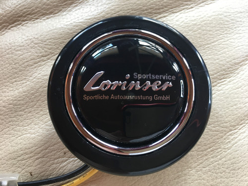 Hupenknopf schwarz lorinser - hupenknopf,