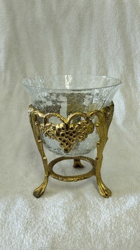 Vintage craquele glasschale - vintage,,