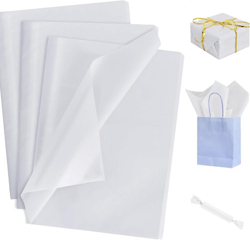 Seidenpapier weiß blatt 50 - 60,