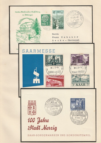 Saarland briefe - saarland,