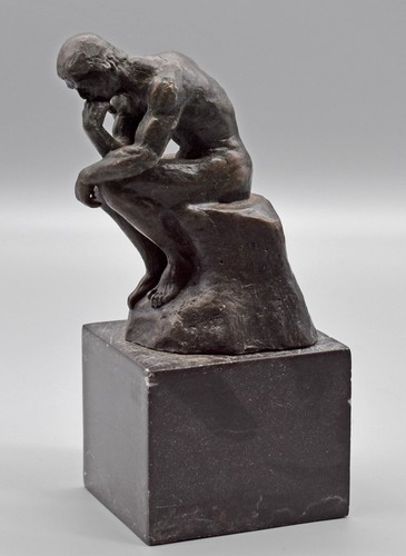 Bronze skulptur denker - bronze-, nach