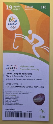 Olympiade rio 2016 - rio, ticket