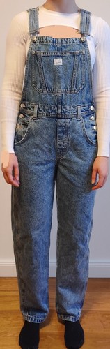 Latzhose pull bear blau - latzhose, s
