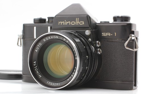 Minolta slr filmkamera - sr-1,