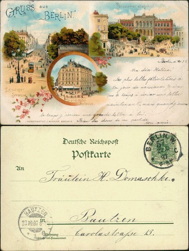 Litho mitte berlin - ak, mitte-berlin