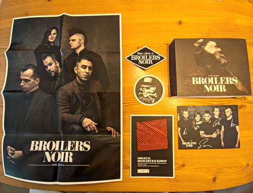 Broilers noir fanbox poster - noir,