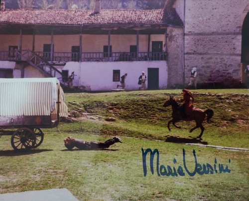 Marie versini autograph karl - marie, autograph,