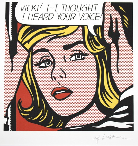 Roy lichtenstein vicky - roy,