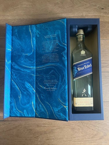 Johnny walker blue label empty - walker,