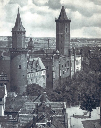 Liegnitz legnica schloß - liegnitz/, mit