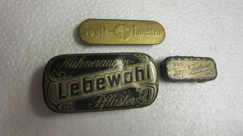 Alte blechschachtel werbung - alte,