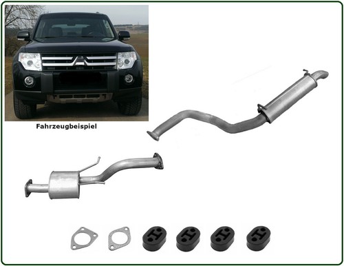 Auspuff set mitsubishi - mitsubishi, pajero