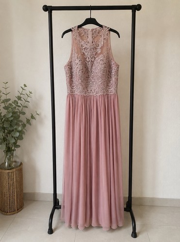 Abendkleid abschlusskleid rosa - abendkleid,