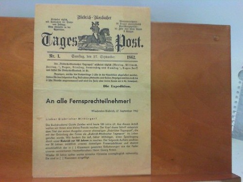Biebrich mosbacher tagespost - mosbacher,