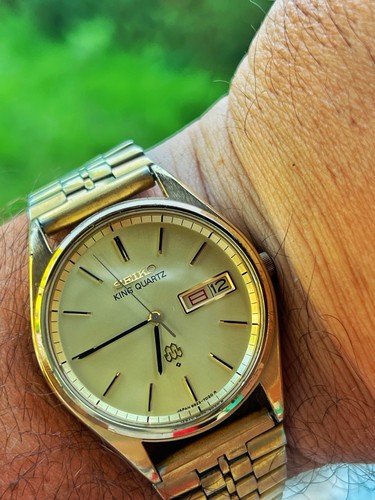 Seiko king twin quartz - seiko,