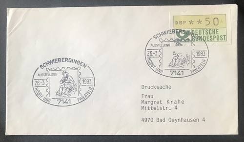 Brief mit sonderstempel - mit,