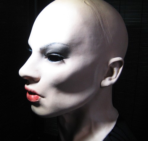 Latexmaske emilia wimpern - emilia,