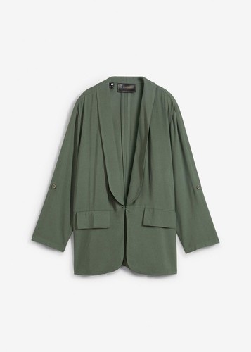Blusenjacke mit taschen 46 - blusenjacke,