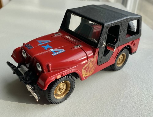 Jeep cj5 polistil - 1:25,