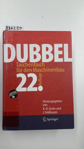 Dubbel taschenbuch für - dubbel:, den
