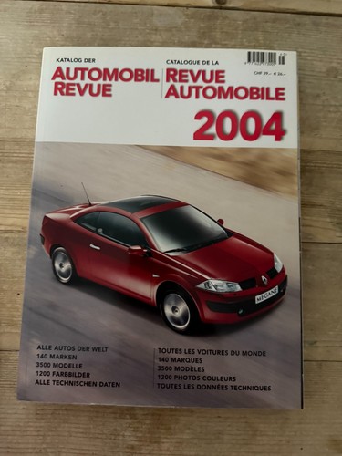 Automobil revue katalog - revue,