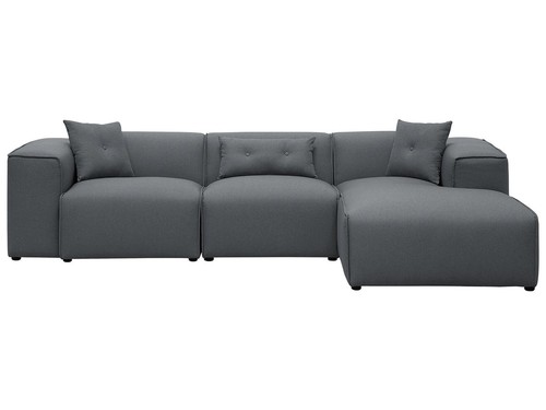 Modernes ecksofa dunkelgrau - modernes,