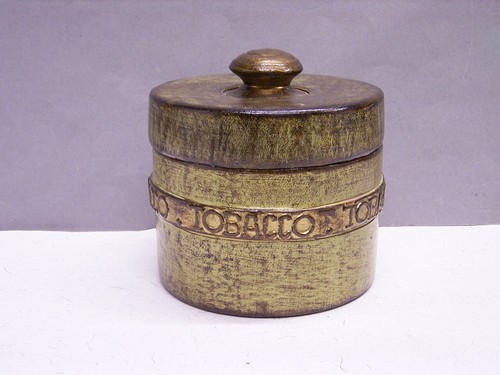 Vintage tabakdose tabaktopf - vintage,