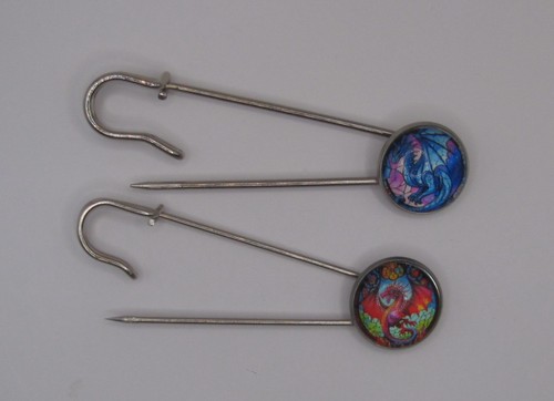 Set mit schmucknadel brosche - mit,