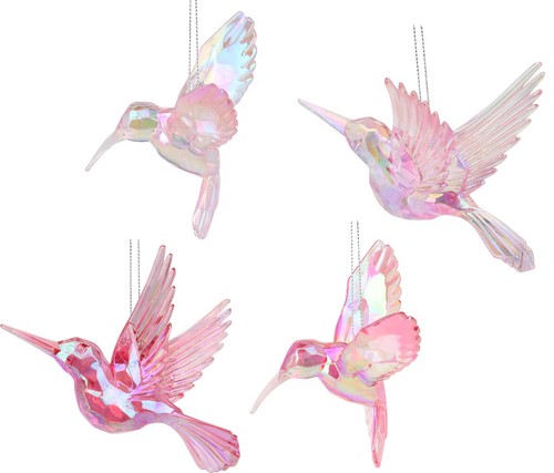 Baumschmuck kolibri pink - baumschmuck,