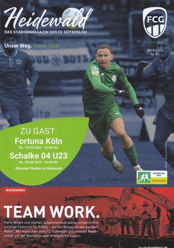 Programm gütersloh fc - programm,