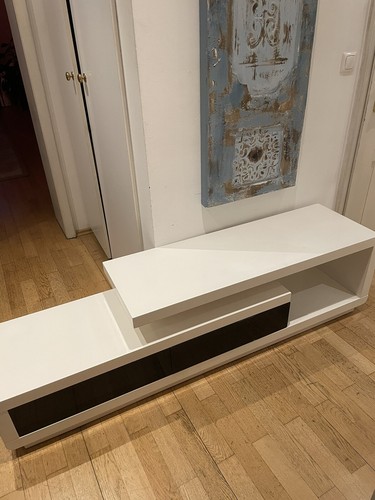 Sideboard weiß schwarz - sideboard,