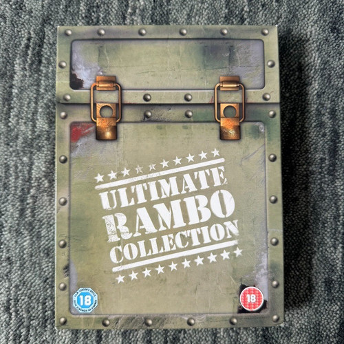 Dvd rambo ultimate collection - rambo,