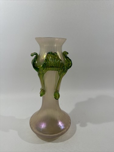 Jugendstil glas vase lötz - glas,