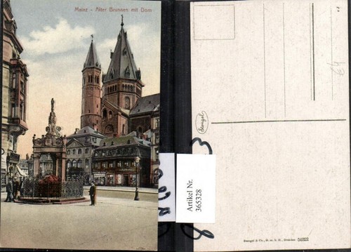 365328 mainz alter - brunnen, m