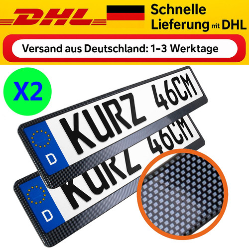 Stück kennzeichenhalter - 2,