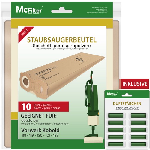 10x filtertüten 10 duft - +,