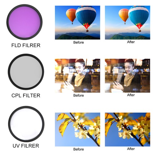 58mm optical glass lens - glass, filter