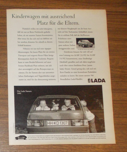Seltene werbung lada - werbung,