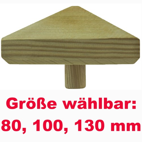 Pfostenkappe pyramide holz - pfostenkappe,