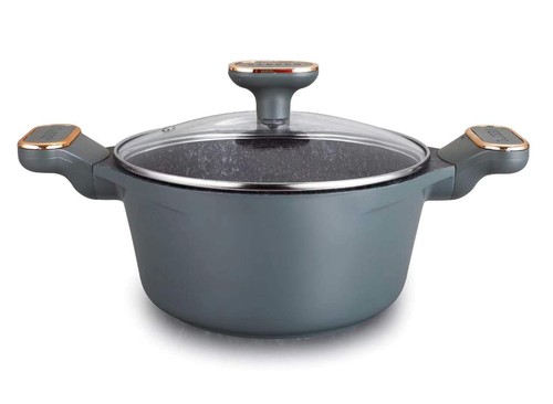 Antihaft kochtopf mit granit - antihaft,