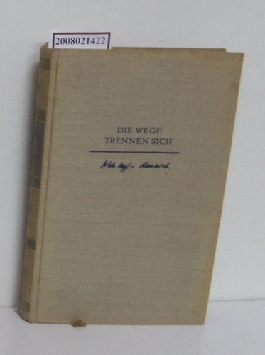 Die wege trennen - die, sich