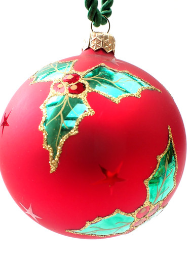 Weihnachtskugel mundgeblasen - weihnachtskugel,