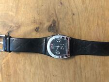 Aigner Damen Uhr, Schwarz Leder Armband